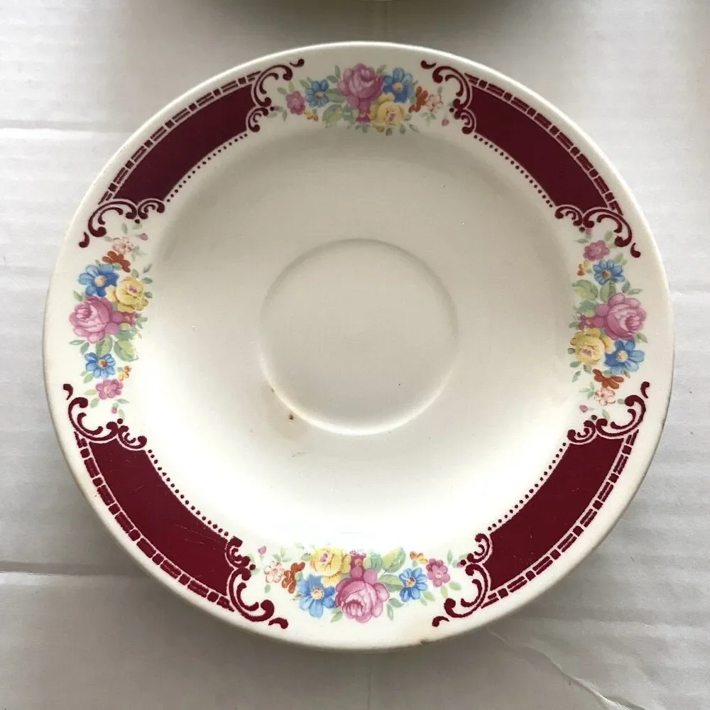 Vintage Homer Laughlin Majestic Brittany Lady Alice 6